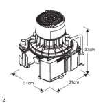 ساکشن مرکزی 1 تا 3 یونیت Durr Dental مدل VS 300 - Image 4