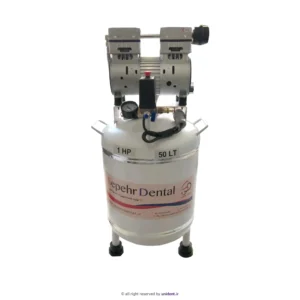 کمپرسور 2 یونیته سپهردنتال مخزن 50 لیتری